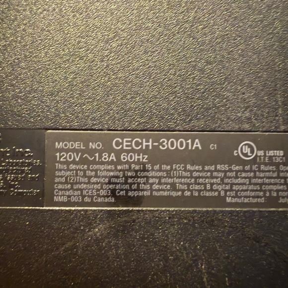 Sony PS3 Black Console with 21 games - Picture 5 of 5